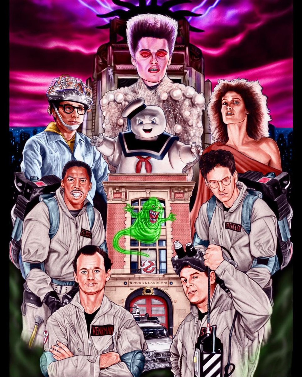 Ghostbusters (1984)
Art by Derik Diaz.