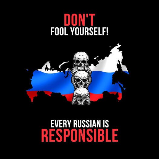 @vik8867dn #AllRussiansAreGuilty #BoycottRussia #RussiaIsATerroristState