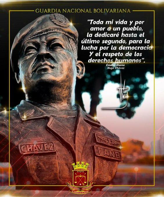 ☀️ Buenos días Venezuela 🇻🇪
📜 Pensamiento Revolucionario de nuestro Comandante Supremo y Eterno Hugo Rafael Chávez Frías.
