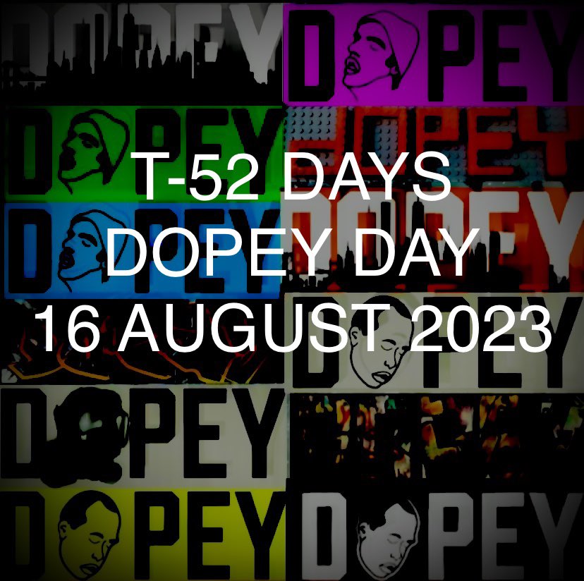 T-52 Days and counting, down to DOPEY DAY
August 16th 2023

#dopeyday23 #OverdoseAware #EndOverdose 

SSDN❤️FT4C