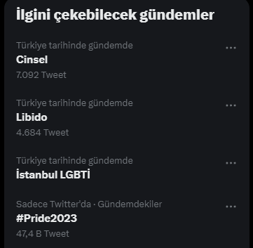 Türkiye'deki tek sorun cinsellik gibi görünüyor umarım en yakın zamanda çözülür ya çok üzüldüm (!)