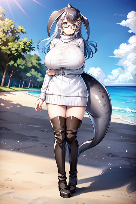 AI描きプログラムでシロナガスクジラを作ってみました#けものフレンズ #stablediffusion #AIイラスト #AIArt 