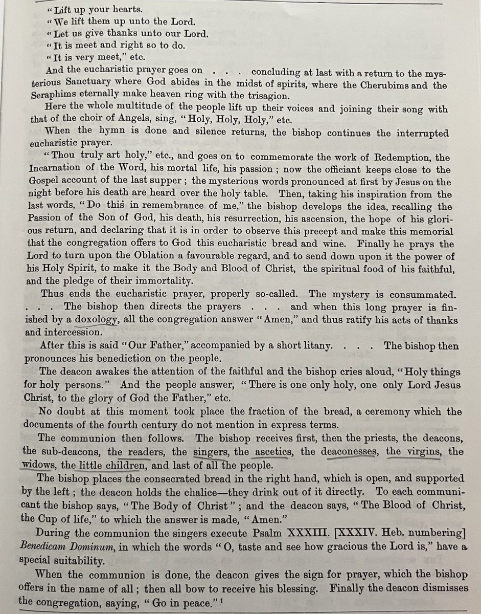 My Catholic friends will notice the words at the top of this page because they are said during every mass. This document is from the Synod of Laodocia in the 340s A.D. That’s some good credibility. #CatholicChurch #Christianity #churchhistory