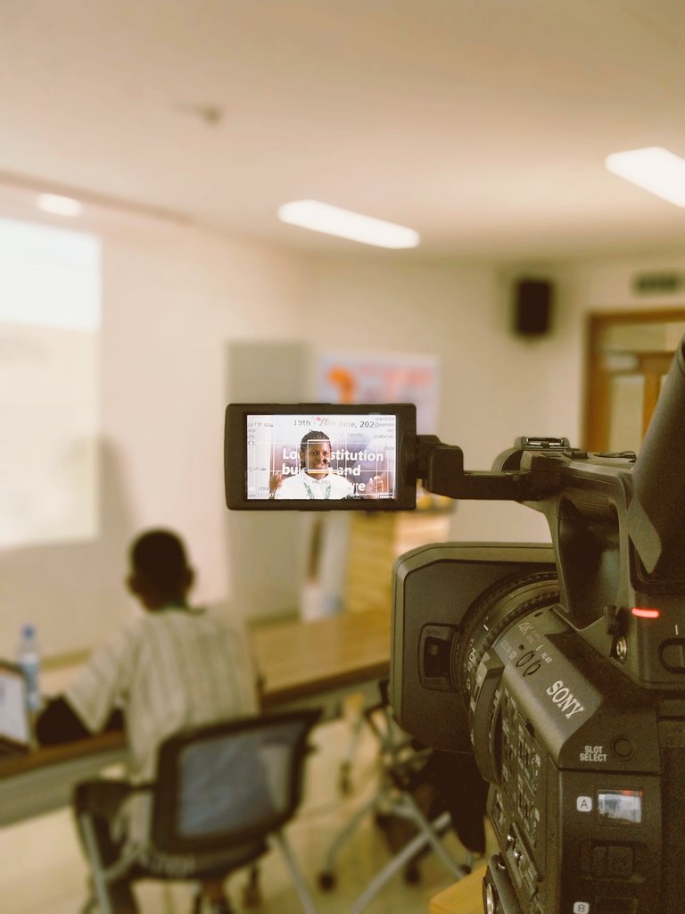 This week stretched and challenged me. I got to work on the production of #IASC2023 alongside an incredible crew as camera person for @UNCTVke . Being my first week of traineeship it was a demanding feat and I'm glad I was able to learn quick and make the conference a success.