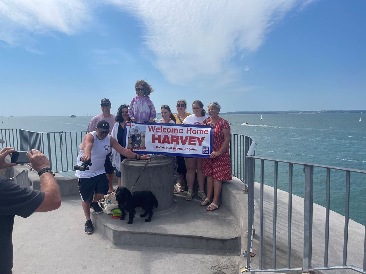 HMSDefender's tweet image. Some more 📷 from #homecoming!
@ us with your best ones!
#GoodToBeBack