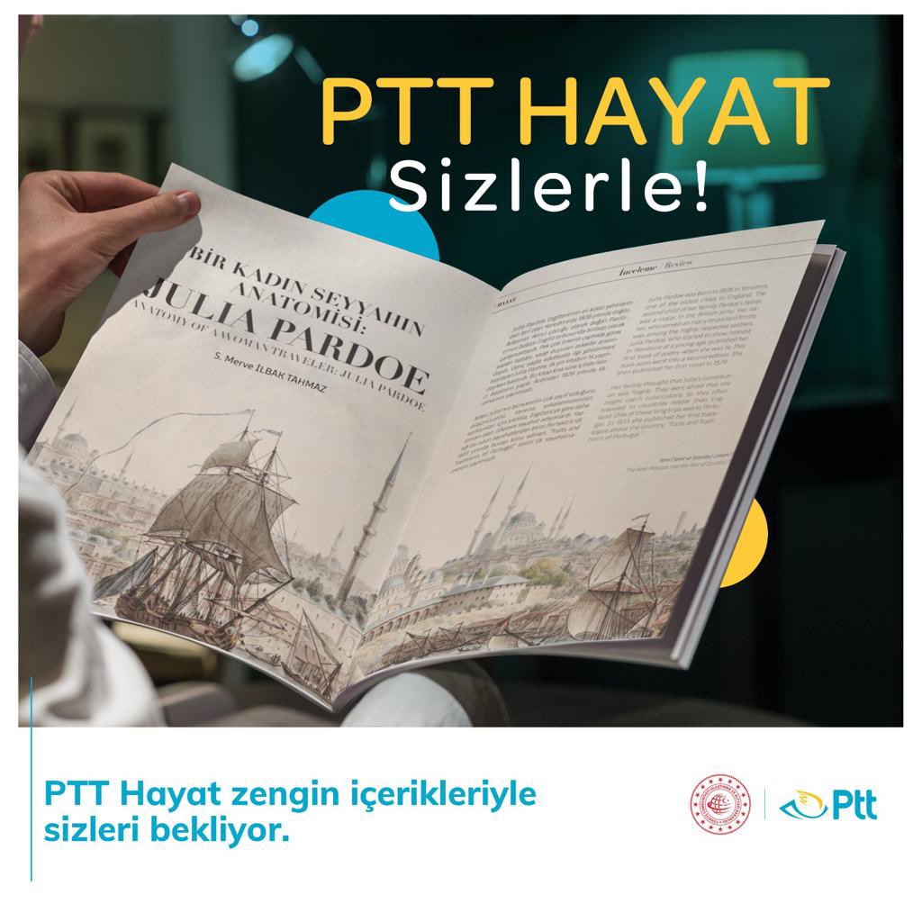 Yaşamın tüm renkleri PTT Hayat’ta sizleri bekliyor!

#PTT Hayat dergimizi;
➡️ PTT web sitemiz 🔗 shorturl.at/fpvzV
➡️ Dijital Basın 🔗 shorturl.at/bqxM0  
➡️ Dergilik 🔗 shorturl.at/knpAE
➡️ Türk Telekom e-dergi uygulaması üzerinden okuyabilirsiniz.