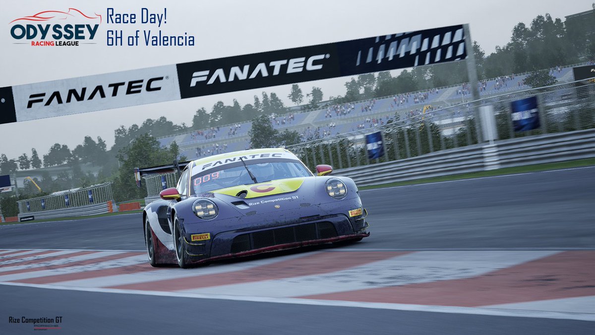 RizeCompetition's tweet photo. 🔴LIVE now!
@ORL_Official 6H of #Valencia🇪🇸
-Qualifying is underway for us, with 32 other teams on tracks.

Follow the action📺
https://t.co/SsYl5xn6mc

#beACC #simgrid #esports #simracing #PorscheMotorsport #AssettoCorsaCompetizione #endurance #gt3 #circuitricardotormo #Porsche https://t.co/1fmjWLJhOO