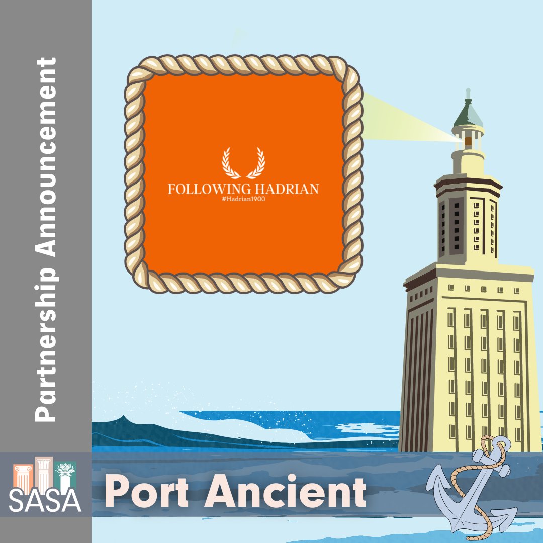 AncientSave's tweet photo. 📣SASA is proud to announce a new partnership on Port Ancient ⛵️

🎉 @carolemadge 

➡️ Learn more https://t.co/dy1FoUvG5S

#SASA #SaveAncientStudiesAlliance #Ancient #History #AncientHistory #BecomeAMember  #PortAncient #AncientStudiesOrgs #Roman #Hadrian https://t.co/7hgSwDmPBZ