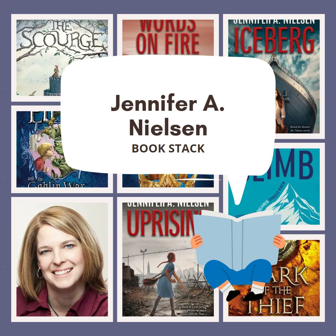 bookstacktrio's tweet image. Greetings, friends! Season 3 is wrapping up with an interview with the talented Jennifer A. Nielsen! #TheBookStackPodcast #SeasonFinale #AuthorInterview #JenniferANielsen #SoManyAmazingOneLiners #QuotableAuthor