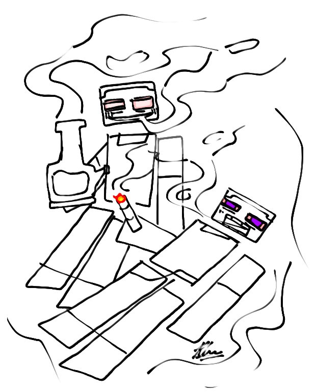 This is so stupid. Minecraft more like Highcraft #Minecraft #Herobrine ...
