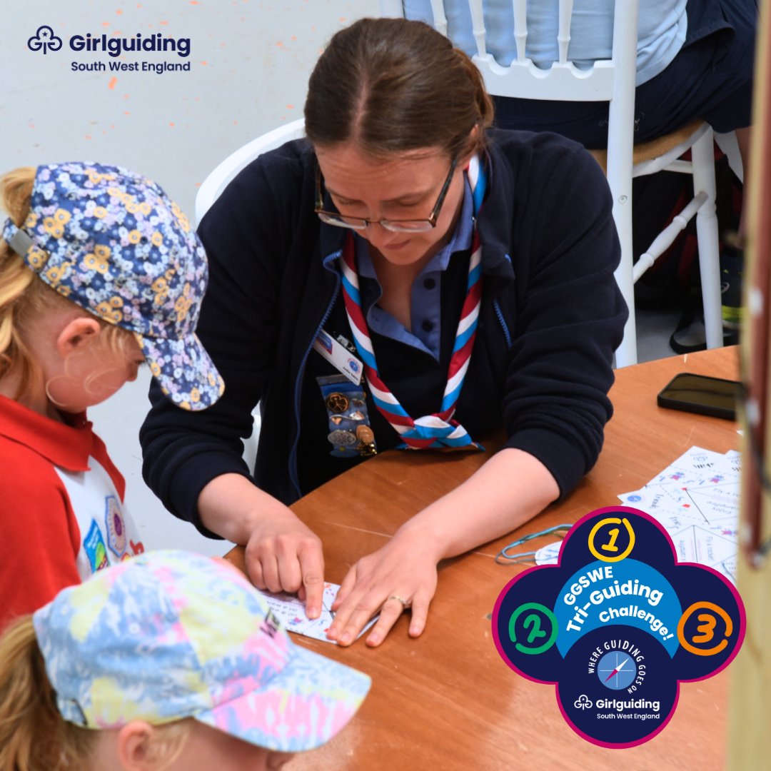 Have you considered volunteering but aren't sure if it's for you? On May 8th, #GGSWE launched our Tri-Guiding Challenge for anyone curious about volunteering who wants to try it out! 🔗  ow.ly/nP4V50NQrIZ

#BigHelpOut #GGSWETriGuiding #Volunteering #GirlguidingSWE