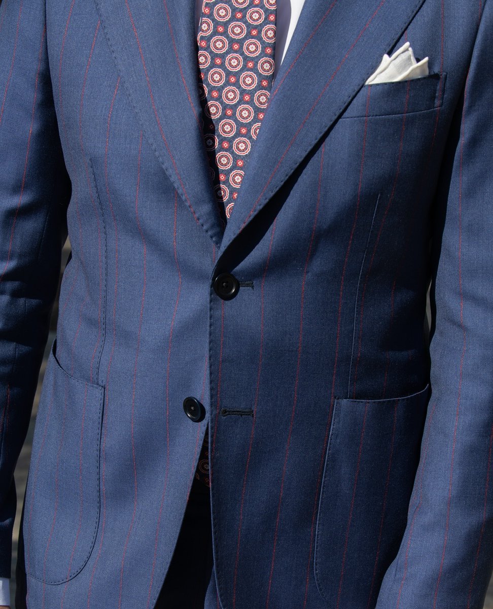 Unleash your style with our bespoke blue and red striped suit, tailored exclusively for you. Experience the perfect fit and personalized luxury of a suit crafted to your specifications.

l8r.it/UemN

#piniparma #bespokesuits #bespoke #mensuits #bespokesuit #menssuits