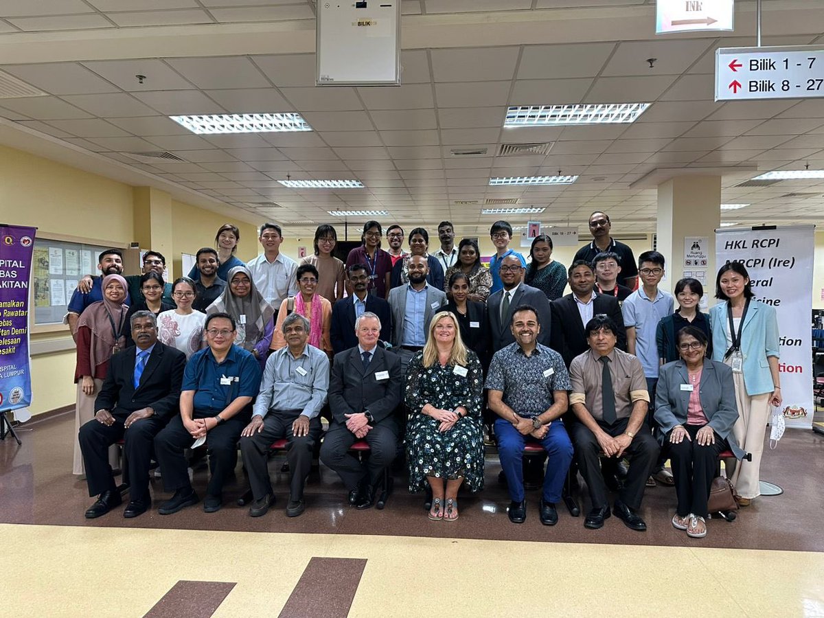 malaysianmedic1's tweet photo. "🎓🌍 Celebrating MMA's commitment in postgrad training! KLGH MRCP (Ireland) saw RCPI, Dato Dr. Tharma &amp; MMA's Subcommittee lead complete clinical exams for 28 Malaysian &amp; 11 int'l candidates. 🌟 #MMA #PostGradTraining #MedicalExams" https://t.co/Dl3jebc8M0