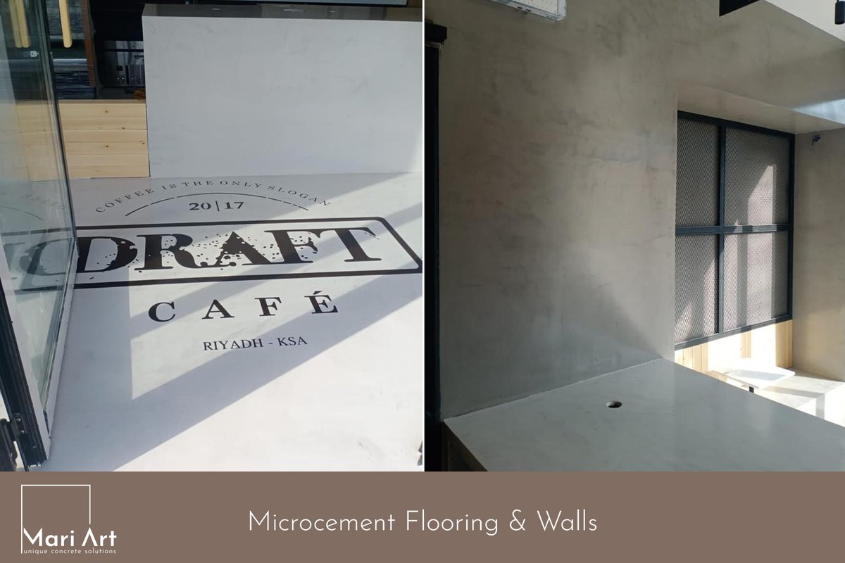 Mariartstore's tweet photo. Microcement Flooring & Wall Finishing
أحد مشاريعنا في الميكروسيمنت
.
.
.
#finishing #contracting #concrete #pavecrete #exposedaggregate #fabrication #تشطيبات_داخلية_خارجية #بناء #مواد_بناء #خرسانة_مطبوعة #خرسانة_جاهزة #خرسانة #خرسانة_مسلحة #تصنيع #السعودية #الرياض #الشرقيه https://t.co/2GwZusUo7B