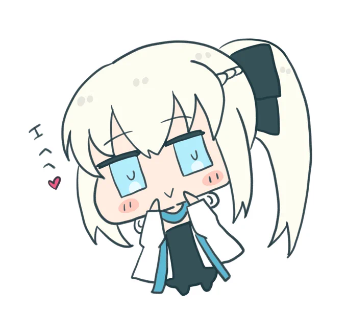 #ほっぺの斜線は可愛い 可愛いぞ!