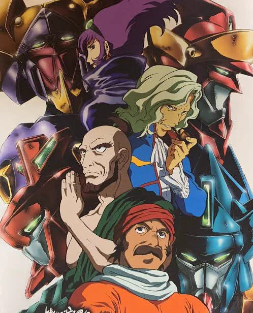 ガンダムな人たちシャッフル同盟の皆様 ピンチに登場 なんか凄い助っ人キター なのにあっという間に死んだ〜っ これ、なんか見たことある そうだ、ウルトラマンエースのウルトラの父だ シャッフルの紋章が受け継がれた今、 よし、これからは彼等をシャッフルの父って呼ぶことにします