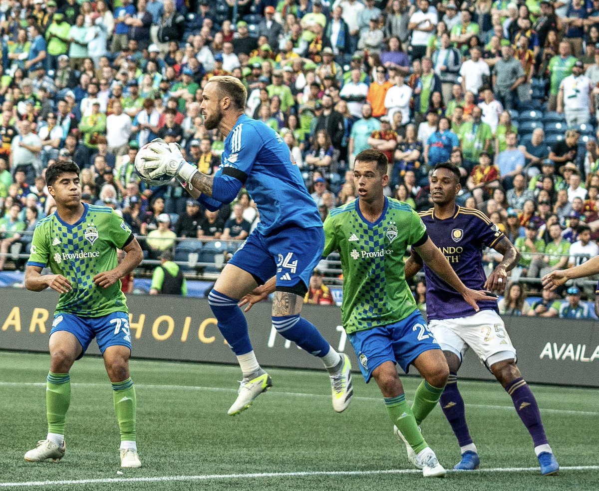 Seattle Sounders had a league leading 10th shutout against Orlando City FC Saturday at Lumen Field.  Both teams remained scoreless despite the end to end action.