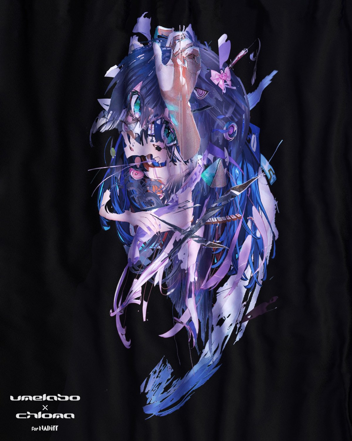 chloma コラボ梅ラボＴシャツ　Mサイズ chloma コラボ梅ラボTシャツ