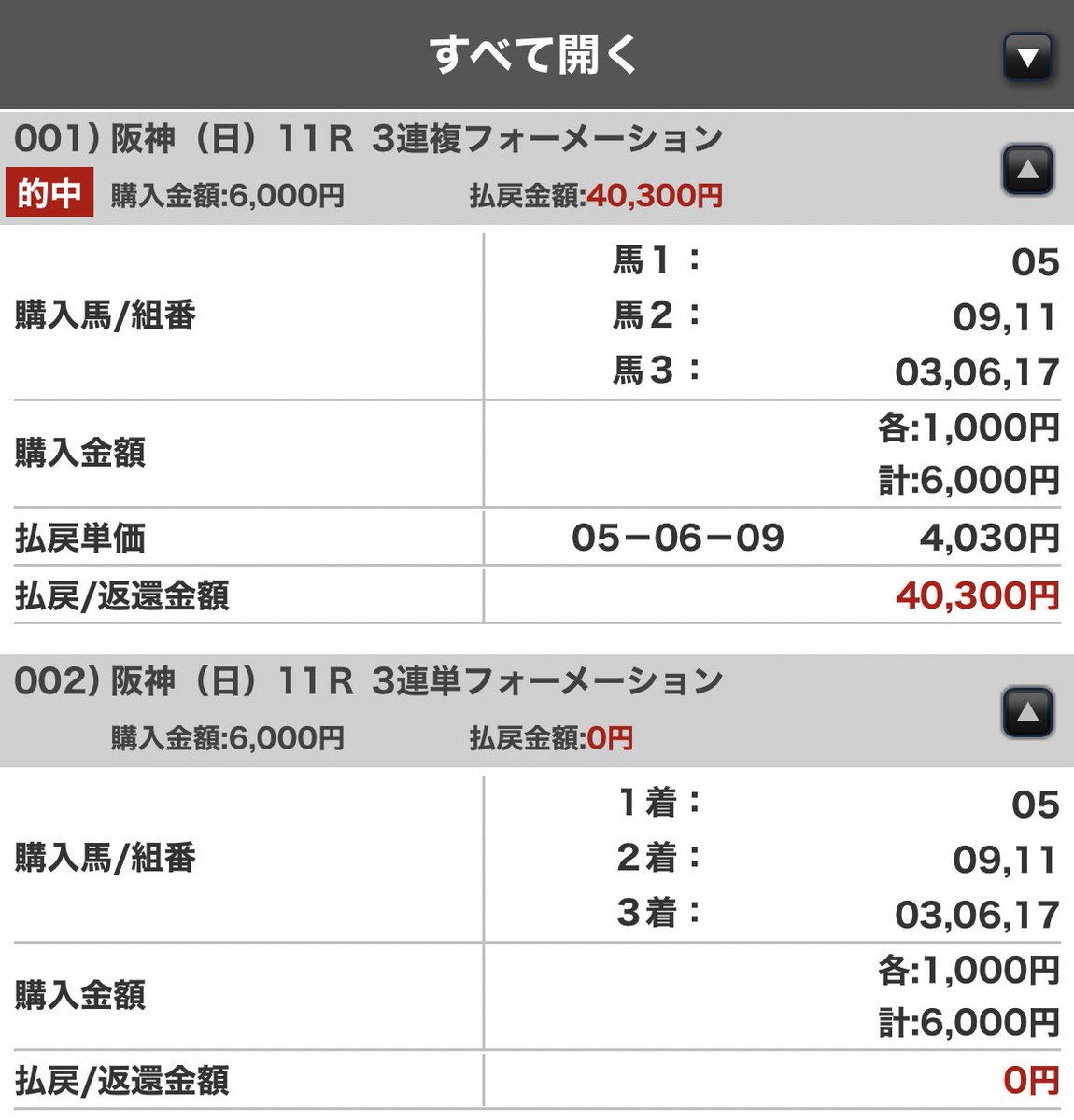 #宝塚記念

ドリームレース宝塚記念🏇

阪神内回り2200mを、あのポジションから勝ち切るのはさすが！

3連複だけ的中して少し取り戻せました。

春のG1シリーズ3勝8敗
▲58,900円

五十嵐マリア 遠征資金倍増計画😤

夏競馬は控えめにします🙇‍♂️