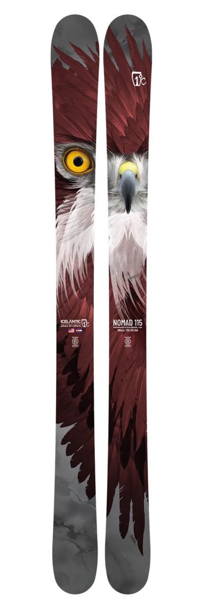 sorauminet's tweet photo. ワテクシはいつも通り、コレ #icelantic #nomad115  マジ、デザイン好き過ぎる！ https://t.co/2E55qAbKqU