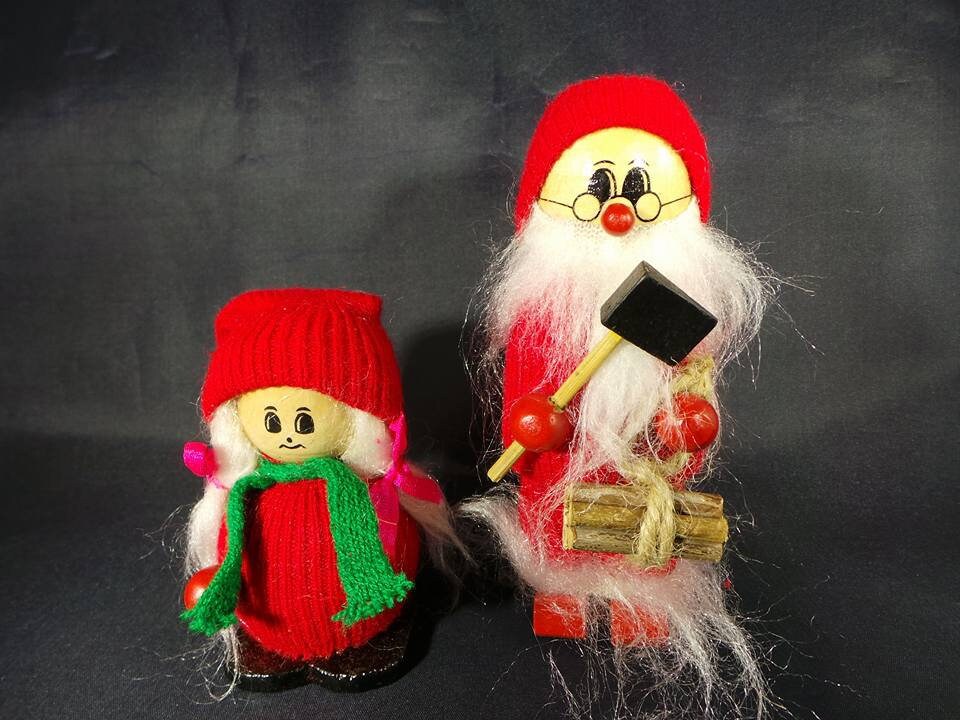 Excited to share the latest addition to my #etsy shop: Vintage House of Lloyd Christmas Around the World Mr and Mrs Claus Figurines etsy.me/46oz2IE #red #birthday #christmas #mrclaus #mrsclaus #houseoflloyd #christmasdecor #santaclaus #woodenfigurine