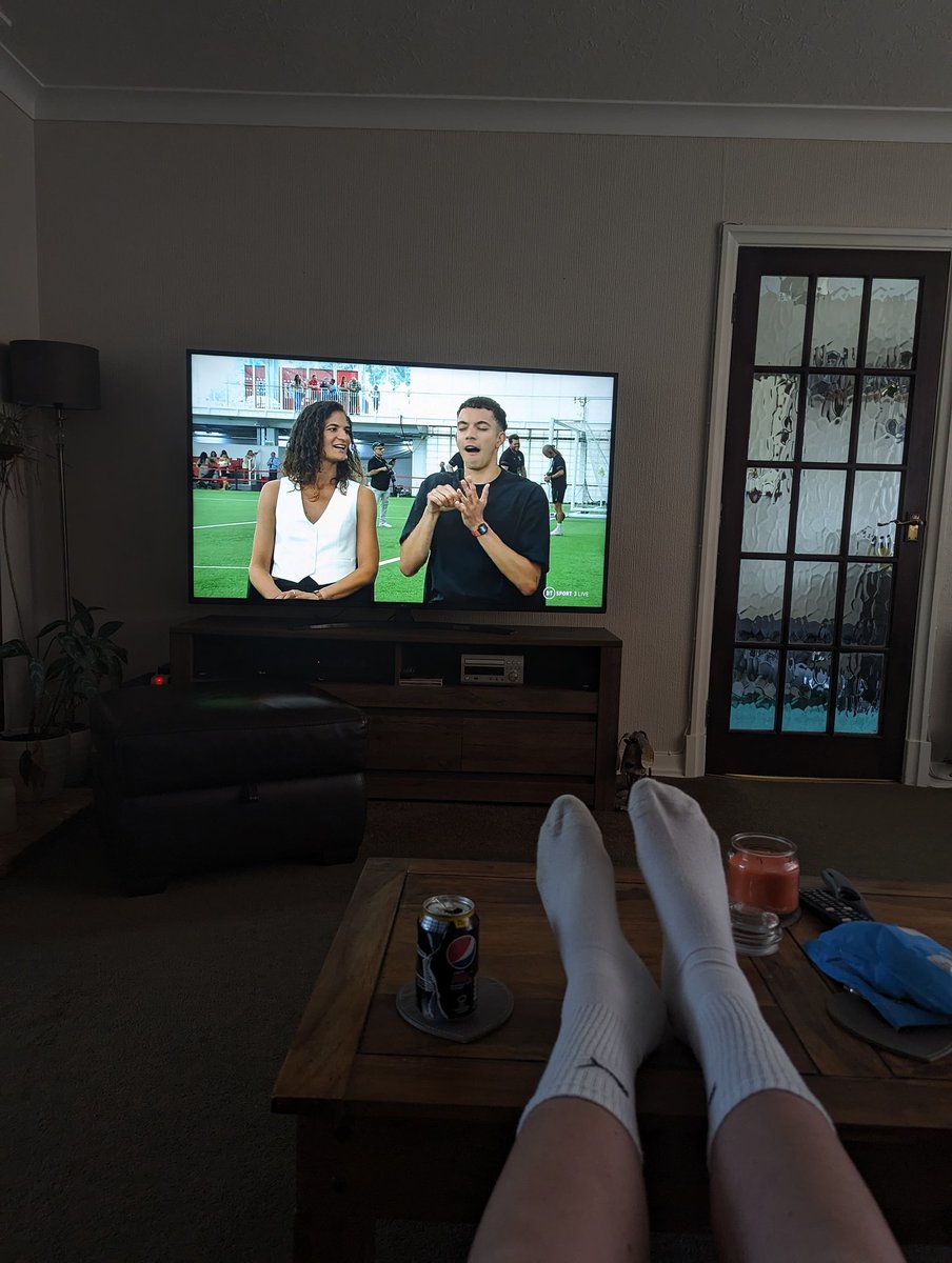 Today I am  catching up on FA Disability Cup Finals and now it's time for the Deaf Cup final ☺️ 

Proud to be deaf! And It only furthers my passion to grow the disability game 👍 and of my dream to work in para-talent football ❤️

Love that <a href="/btsportfootball/">tntsportsfootball</a> cover this ❤️