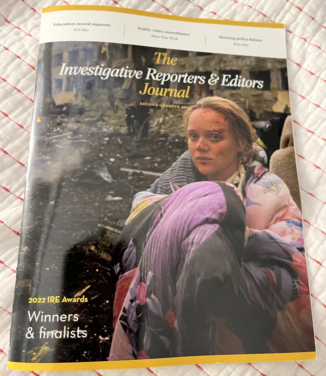 penileyramirez's tweet photo. Our #DeathbyPolicy investigation, winner of the @IRE_NICAR award for audio-large. So happy and proud of @ItsJMartinelli @WhosWorld @mitrabonsai @Maria_Hinojosa and the rest of the @fuhinvestigates @futuromedia @LatinoUSA team!! https://t.co/K7akgkk2Ot