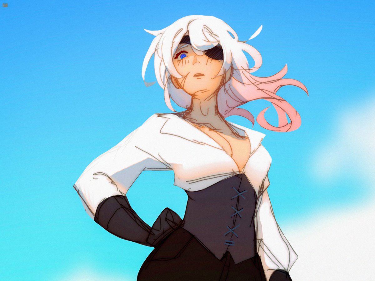 raidasart's tweet photo. i love my pirate woman #SeaOfThieves https://t.co/RWNXU0Sruh
