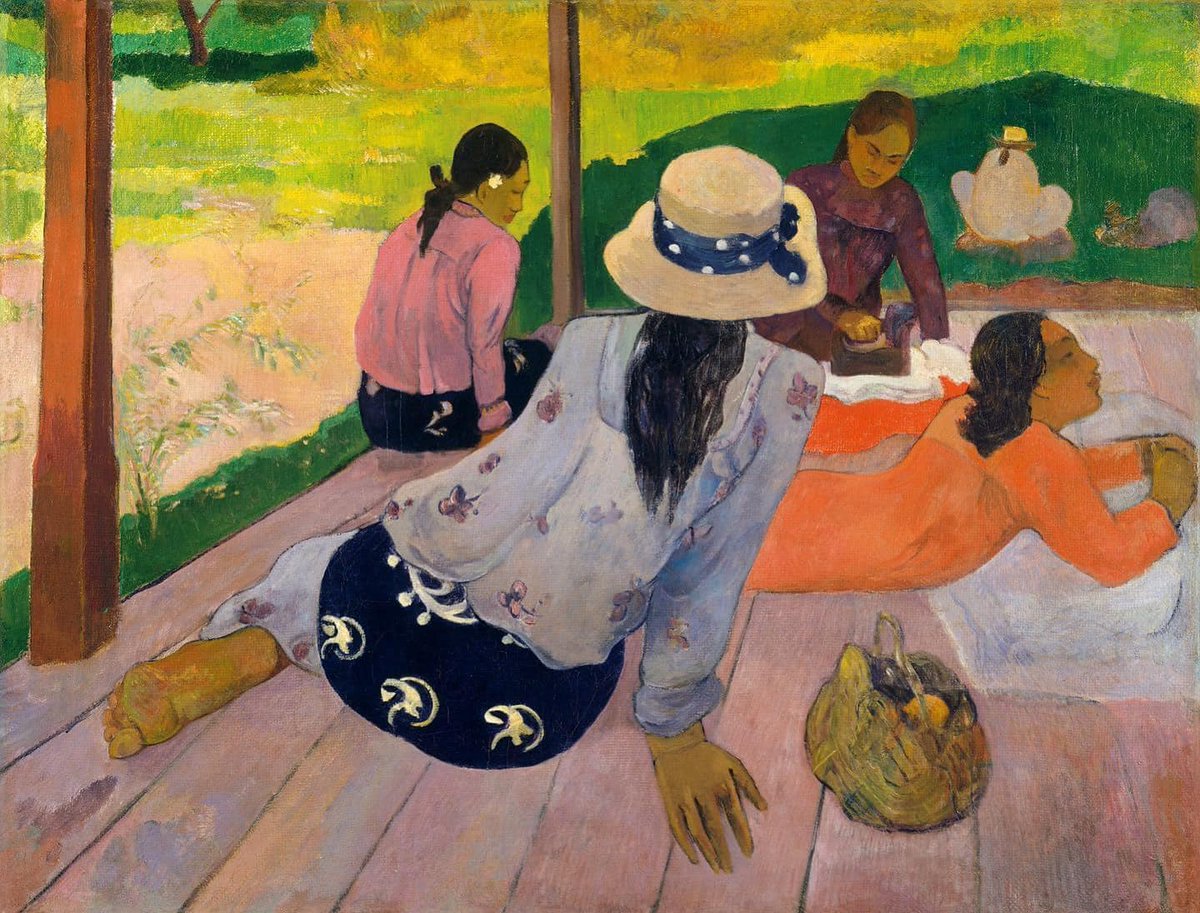 Pennichella domenicale…
Paul Gauguin, “Siesta”, 1892-1894.
#art #painting #paulgauguin