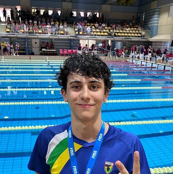 CDEElValle's tweet photo. 🔥 En la mañana de hoy, Antonio Navarro ha conseguido su 6ª Mínima para el Campeonato de España 🇪🇦 Infantil Verano, ésta en 50M.

¡Trabajazo que da sus frutos!

🔜 Esta tarde, las finales del último día del campeonato. https://t.co/7XZ8Ho3C1i