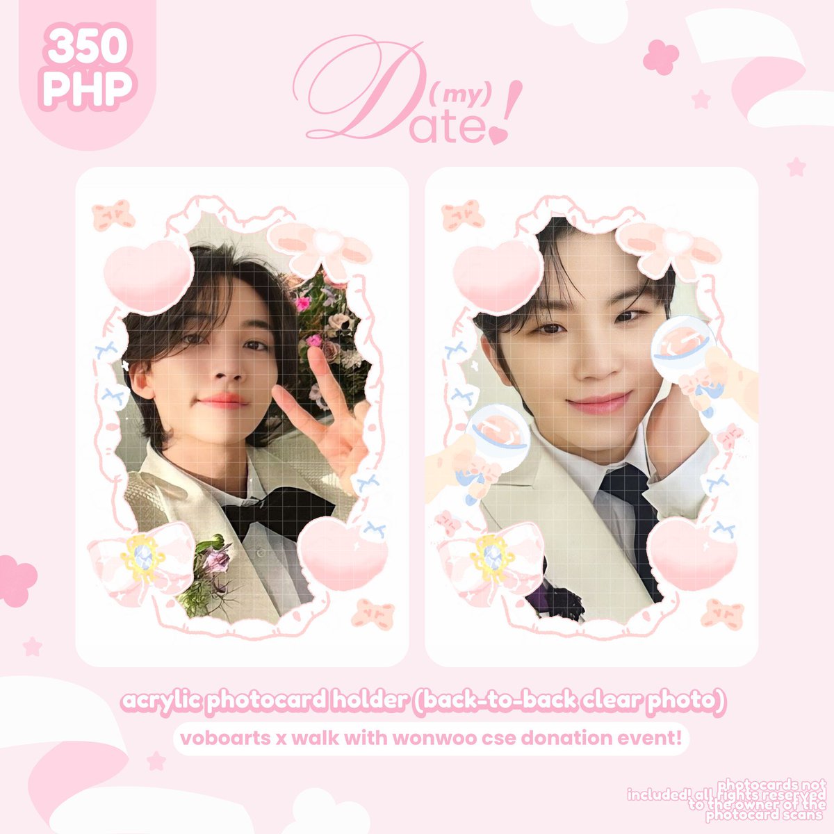 wonbillionGOs's tweet photo. [MY GO🇲🇾 | HELP RT]

✨ @voboarts's svt date 2-sided acrylic pc holder ✨

🔚 July 2nd, 8PM
💵 RM30*
*2nd payment is required for intl + local sf
⚠️ ETA: August

DM to order! 🛒 
#pasarseventeen https://t.co/wlSPDKMGmc