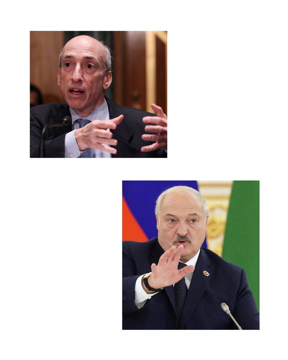 Could Lukashenko possibly have a word with Gary Gensler to alleviate his hate for crypto?