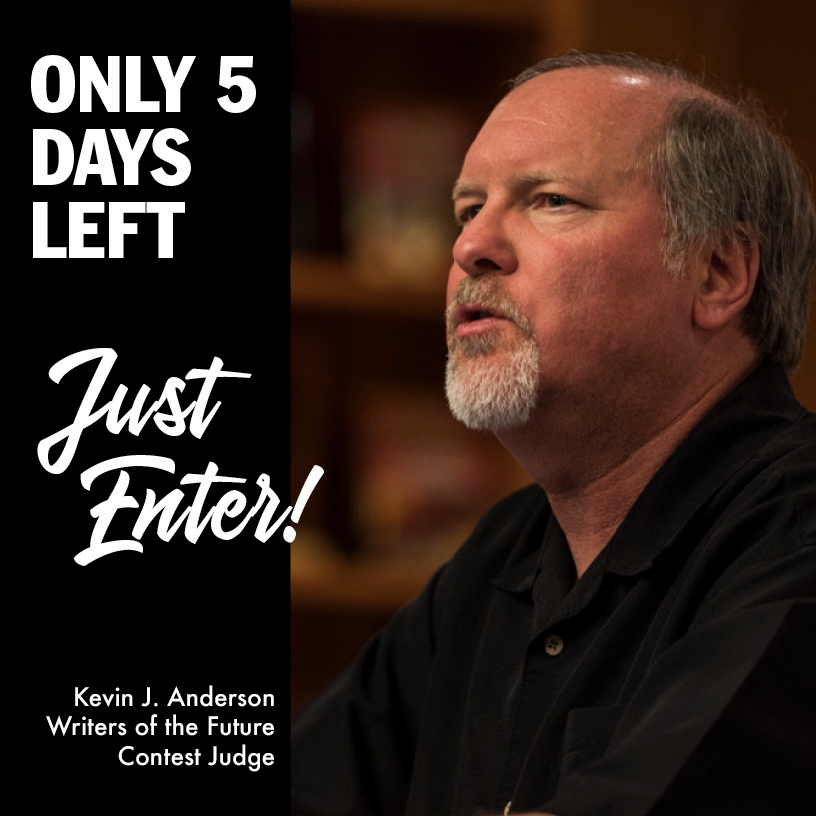 WotFContest's tweet photo. #KevinJAnderson did! Despite 80 rejection slips, he kept going and sent in his stories to the #WritersOfTheFuture contest. Now he is one of the most prolific and successful Sci-Fi authors of his generation.

Submit at https://t.co/ZA2ufMfUQk.

#LRonHubbard https://t.co/Sr2tgyWA0i