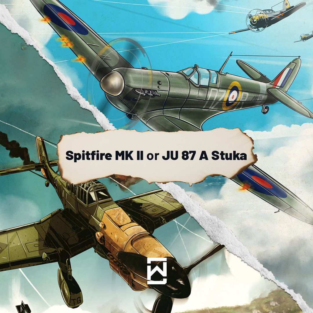 Which of these aircraft from the Dunkirk (2017) movie is your favorite?
Reply to this tweet with your pick and let the dogfights begin! 🚀
#StormWarfare #Spitfire #Stuka #Gaming #GameDev #Web3Games #WW2 #WWII #aviationgeek