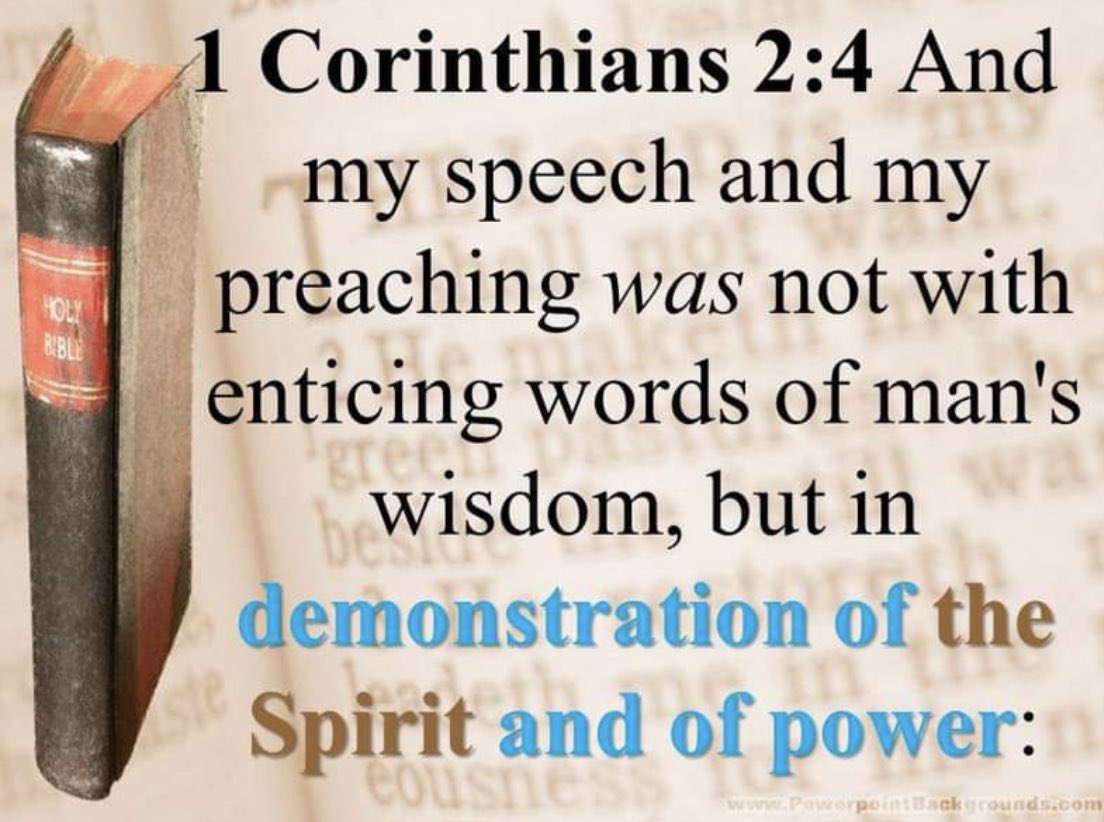 Preaching and teaching love is great as one should, but Truth has to be key 🔑 and spirit empowered by the Holy Spirit being at work. 

We need Jesus to preach and teach Jesus!

1 Corinthians 2:4✝️📖