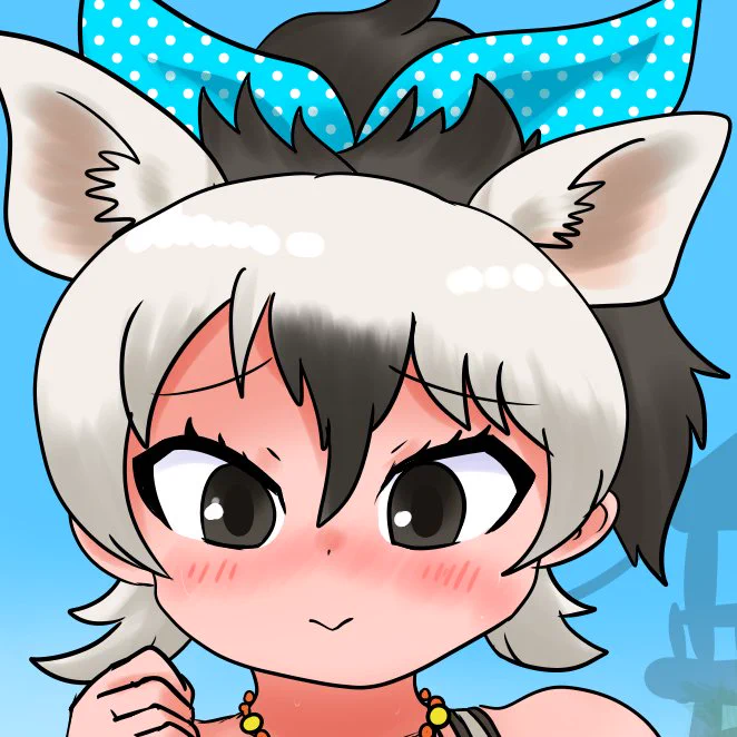 #ほっぺの斜線は可愛い  全面紅潮時にもほっぺただけに描きがちだと思いました