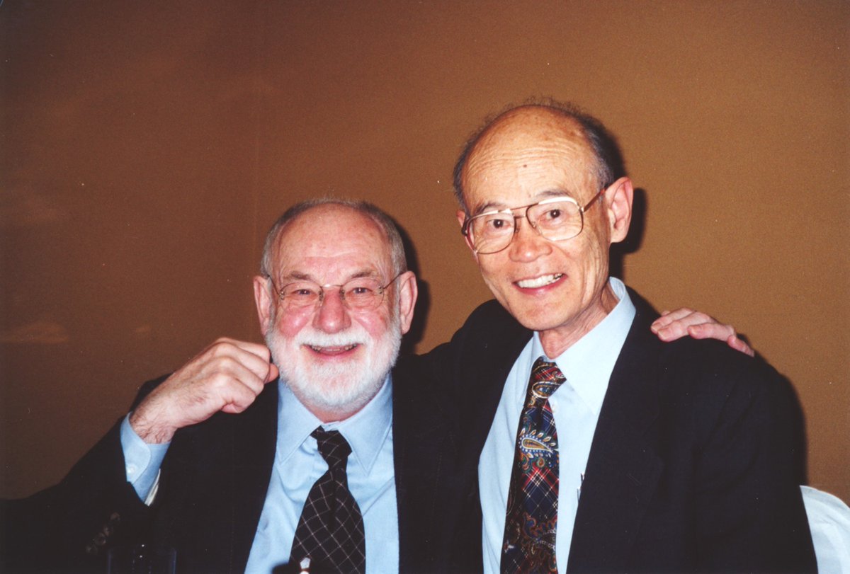 Today we honor and remember Eric Carle on his birthday. This photo, along with many others from Eric’s travels to Japan, is on view at The Eric Carle Museum of Picture Book Art. Photo credit: Eric Carle with Mr. Hiroshi Imamura, former president of Kaisei-sha Publishing, 2000