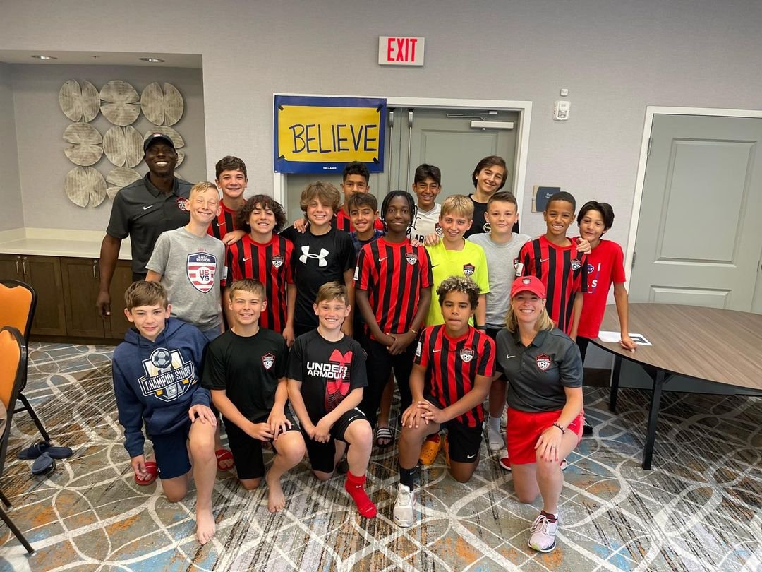Good luck to our U13PB boys playing in their 3rd game today of the @usyscups #EasternRegionals #championship against West Virginia Futbol Club! If they win, they move on to the #quarterfinals! 

#CSCfamily #CSCtravel #Virginia #tournament