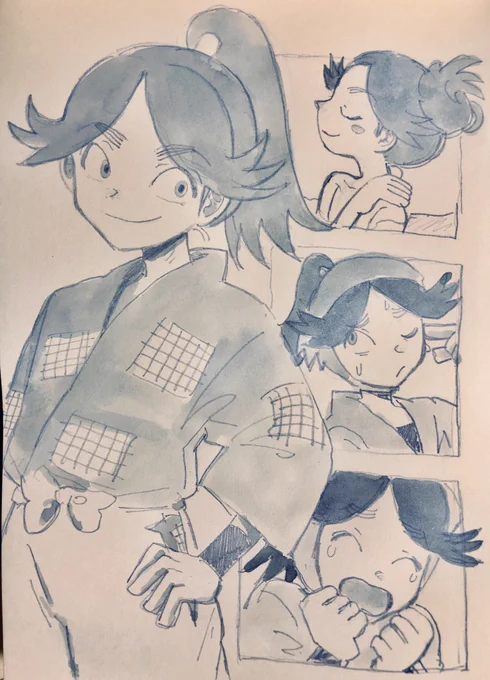 #nin_draw 富松作兵衛