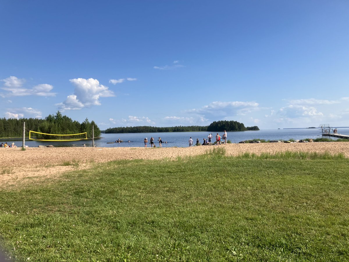 Kyllä #vaala’n Saharanta on paikka missä ihmisen on hyvä olla.