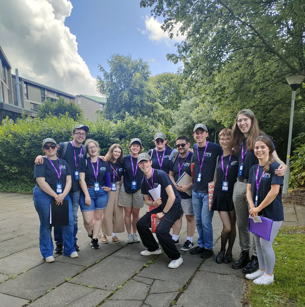 Our @CTYI Residential Assistants are looking forward to welcoming students to the beautiful @DCU_IoE campus! 🌈