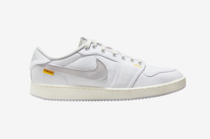 Ad: Union x AJKO 1 Low 'White' few sizes via Foot Locker 

bit.ly/3Nn8Nd7