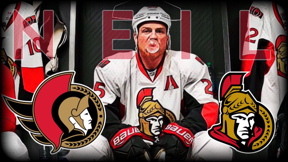 Matty_In_Perth's tweet photo. #25 did it best. Chris #Neil #Neiler #Sens https://t.co/ezWyZ7PWuf