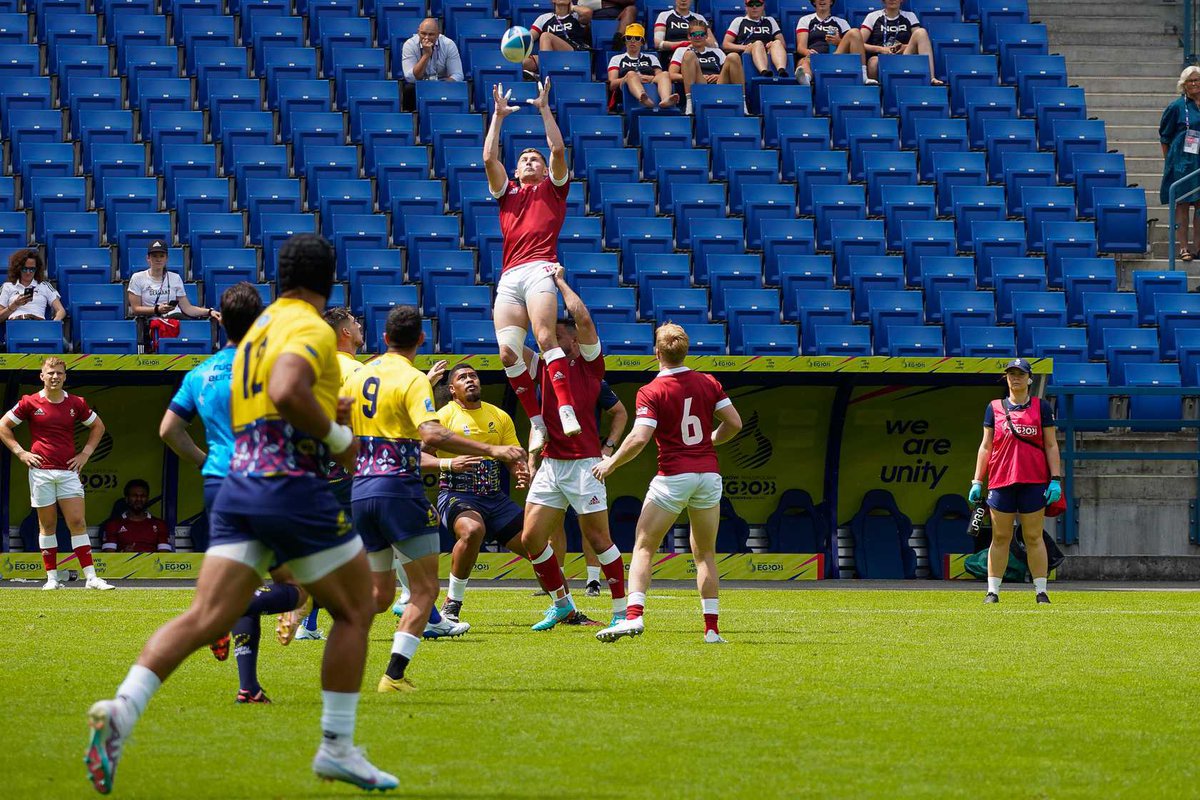 GBRugbySevens's tweet image. Opening Results from day 1 at the European Games 

-Women beat Norway 55-0🇳🇴 

-Men beat Romania 45-0 🇷🇴 

#PushingTheBoundaries | #EuropeanGames