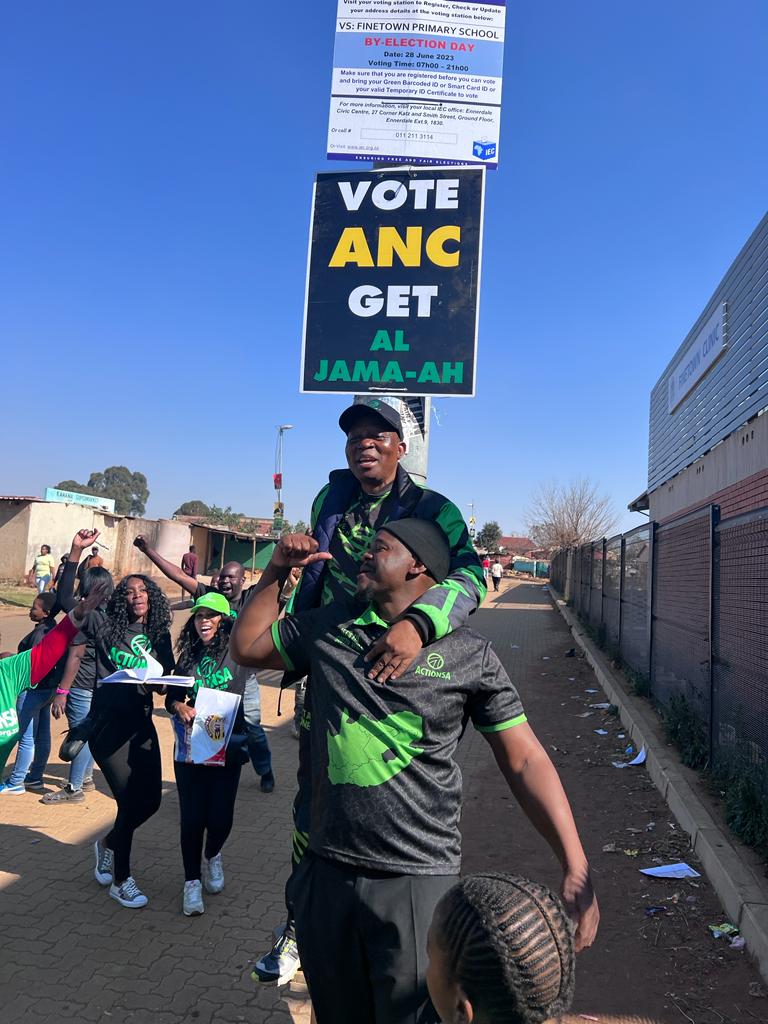HermanMashaba's tweet photo. Vote ActionSA for Action in Ward 7 on Wednesday https://t.co/KyhKYcxsil