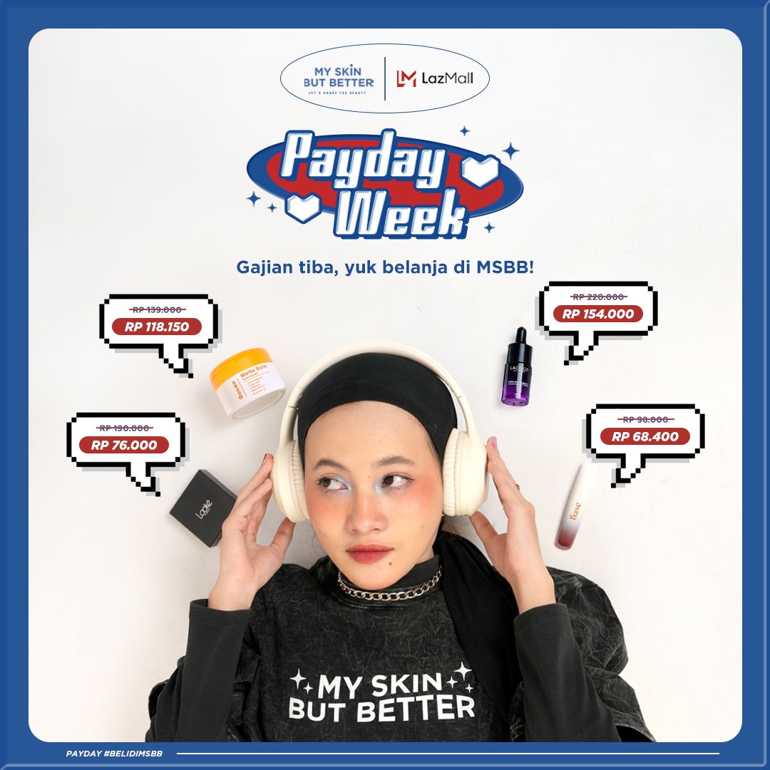 msbb_id's tweet photo. Pengiriman cepat… gratis ongkir…🎶

Selain gratis ongkir, ada voucher diskon dan diskon tambahan nih dari Lazada. Biasanya bikin belanjaan jadi makin murce🥺

Gas checkout wishlistmu di Lazada!
https://t.co/9o0U81Ql3A https://t.co/amxt98QPqw