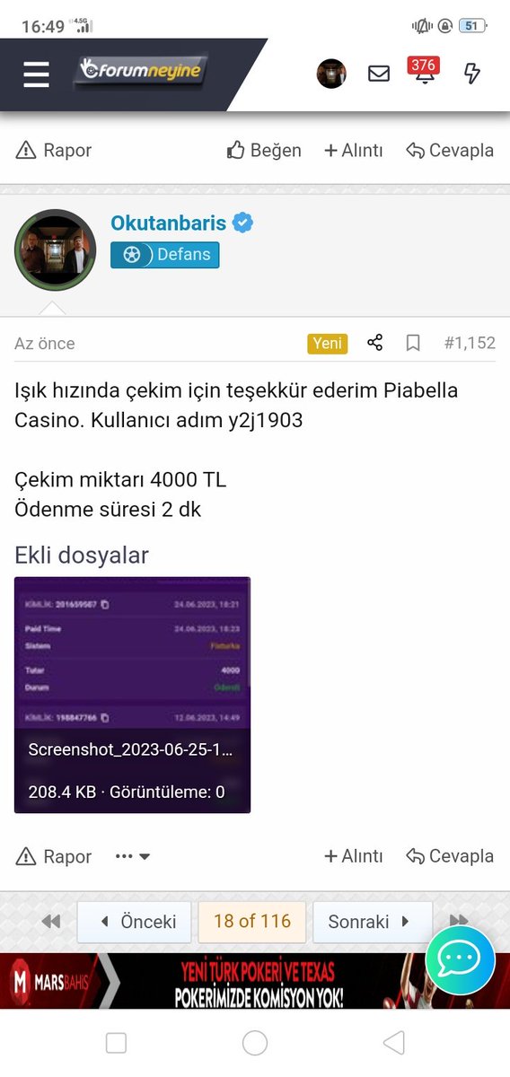 kgvarc's tweet photo. @PiaBellaC hızlı çekim işlemi için çok teşekkür ediyorum. 4000 TL çekim islemimi forumneyine adlı forumda da paylaştım

Kullanıcı adım y2j1903 https://t.co/As87AjkfKt