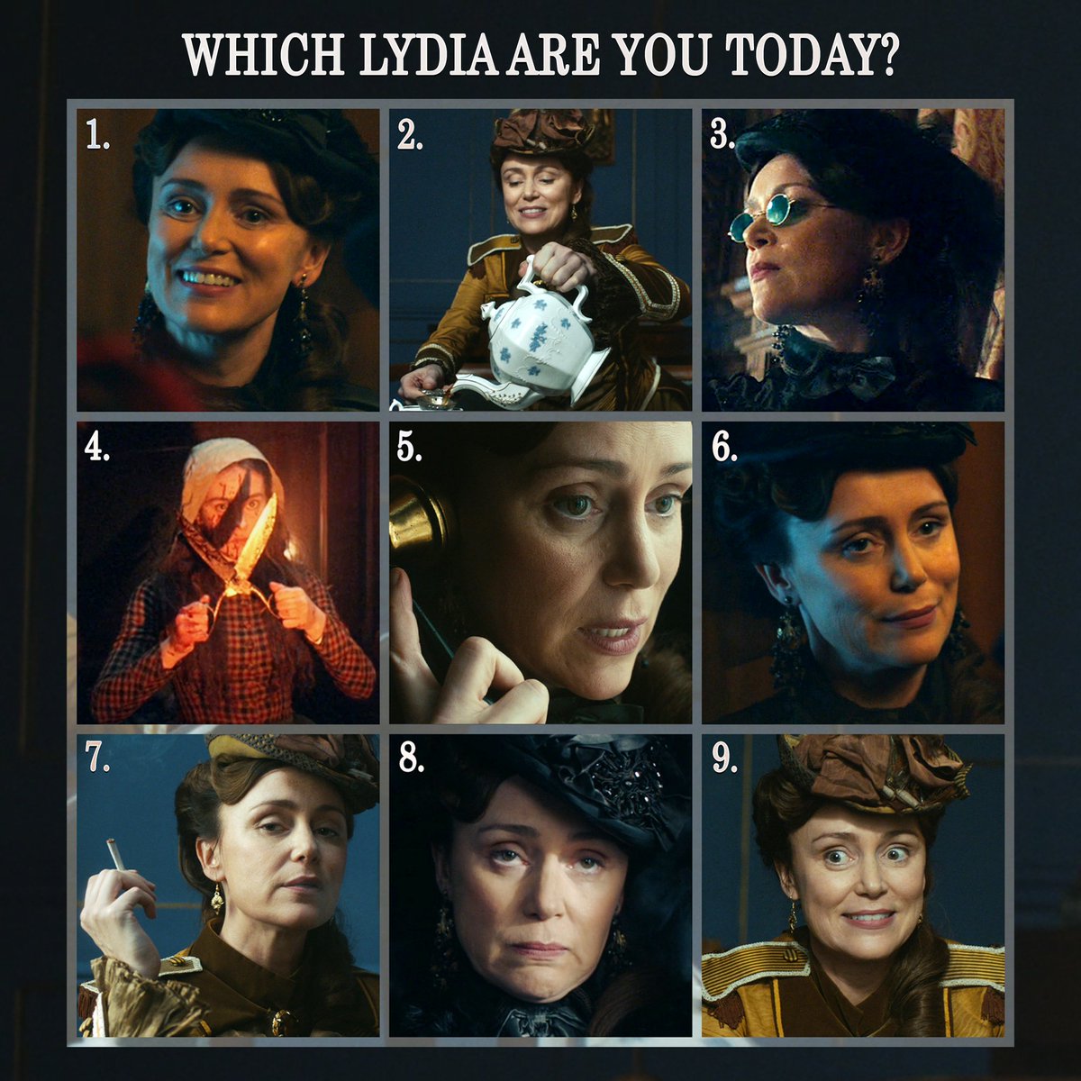 Which Lydia/Clementine/Joan Deacon are you today?
#YearoftheRabbit #KeeleyHawes