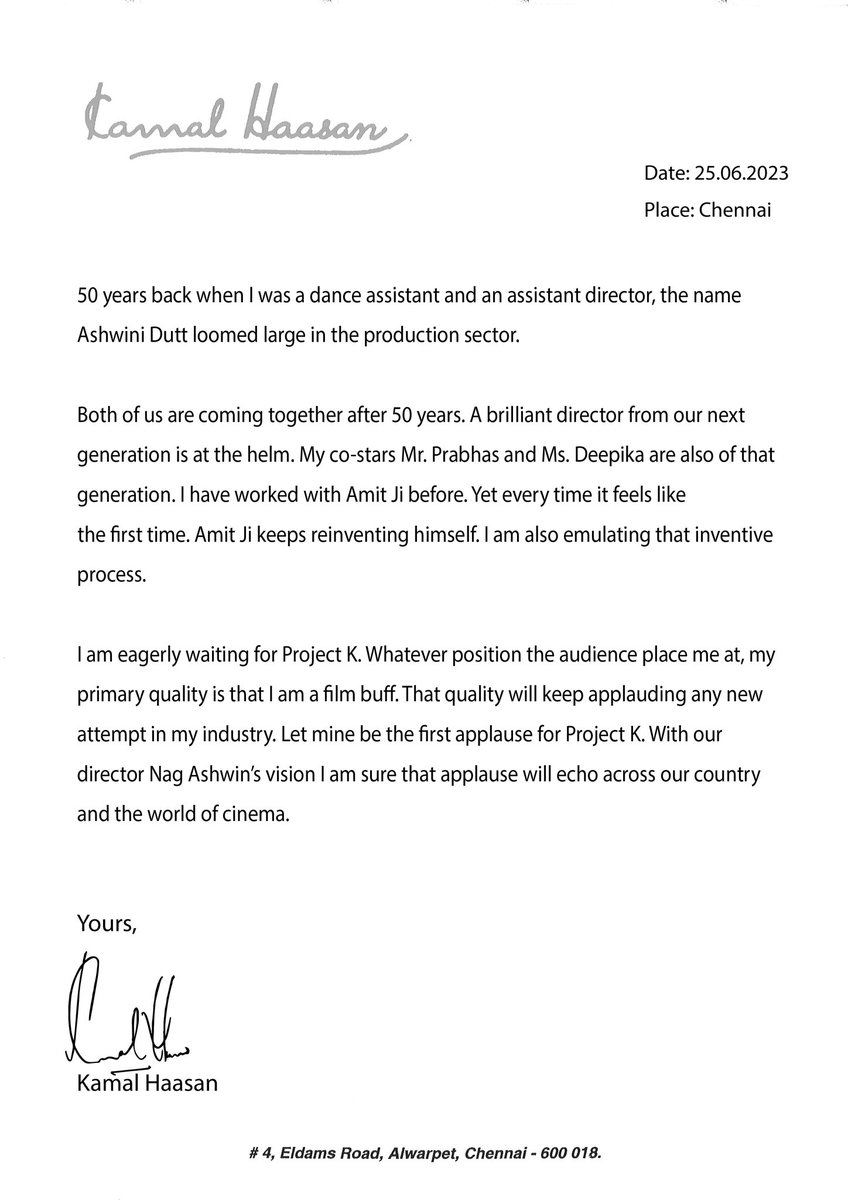 Kamal Haasan tweet media