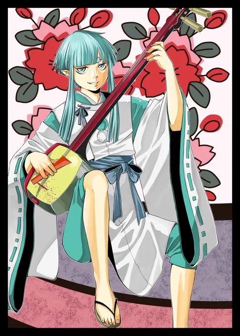 #ドイヒーひとコマ 過去絵。2014年ですってよ奥様あらやだ 当時はちゃんと顔描きたがってる